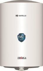 Havells 15 Litres Troica Storage Water Heater (White Grey)