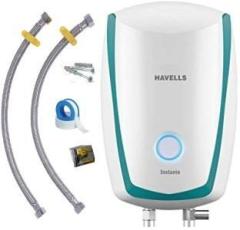 Havells 3 Litres Instanio 3L Instant Water Heater (Color Changing LED Indicator, ISI Mark, With Installation Kit Free, White)
