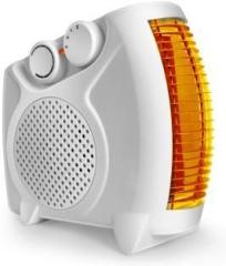 Hawkston New Modern electric fan heater on floor at home Appliances with Dual Placement Fan Room Heater