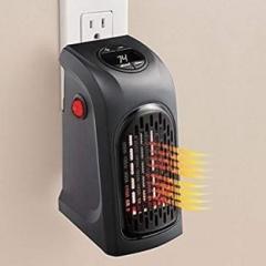 Hiniry 400w Electric Mini Handy Heater Plug In Wall Fan Room Heater