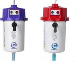 Hm 1 Litres Combo 1 L Pack of 2 Instant Water Heater (Red, Blue)