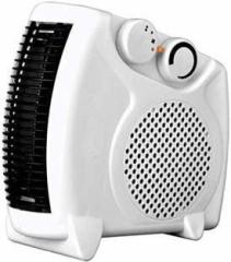 Keekos Home Appliances 1000/2000 Watts with Dual Placement Electric Fan Heater 2000/1000 Watts with Adjustable Thermostat White colour Room Heater