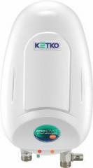 Ketko 1 Litres PULSE STD 1 Ltr 4.5 Kw Instant Water Heater (White)