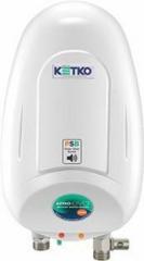 Ketko 3 Litres PPSB 3/4.5 Instant Water Heater (White)