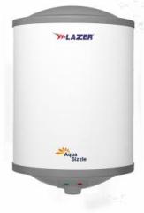 Lazer 10 Litres AQUA SIZZLE Glassline Storage Water Heater (WHITE GREY)