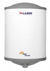 Lazer 15 Litres AQUA SIZZLE Glassline Storage Water Heater (WHITE GREY)