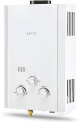 Livya 6 Litres Electric Geyser Storage Water Heater (White)