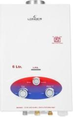 Longer 6 Litres Tejas Solnight 800 GM Gas Water Heater (White)