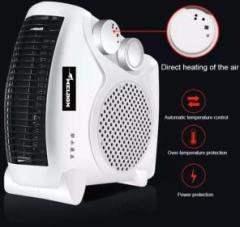 Melbon 2000 Watt Office Heater Low Electricity Use Guaranteed Heat Just Under 5 Minute Silent Fan Blower 3 Month Warranty Heat control Double Nob control Room Heater