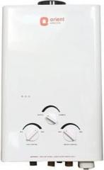Orient Electric 5 Litres vento neo gas geyser(gwvn05vmcmss3) Gas Water Heater (White)
