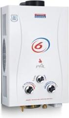 Padmini Essentia 6 Litres Gas Geyser Flora 6ltr Instant Water Heater (White)