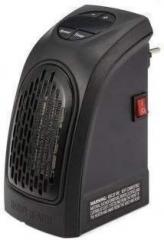 Rozkey Enterprise Standard Size HANDY HEATER Handy Plastic Plug in Heater Fan Room Heater (Black)