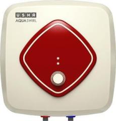 Usha 15 Litres Aqua Swirl Storage Water Heater (Red, Beige)