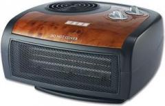 Usha FH 1212 PTC Fan Heater (1212 PTC) 1500 Watt with Adjustable Thermostat (Black/Brown) Fan Room Heater