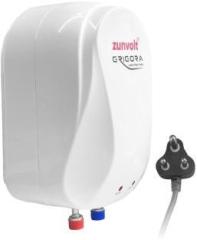 Zunvolt 3 Litres Grigora Instant Water Heater (3000 W, White)
