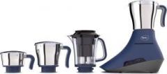 Pigeon Feather Touch 14617 1000 W Juicer Mixer Grinder 4 Jars, Blue, Silver