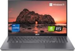 Acer Swift X Core i7 11th Gen 11390H SFX16 51G 76DM Gaming Laptop