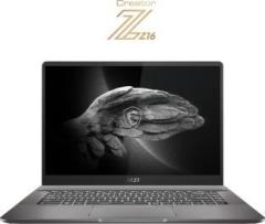Msi Creator Z16 Core i9 11th Gen 11900H Creator Z16 A11UET 272IN Gaming Laptop