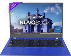 Wings Nuvobook Pro Aluminium Alloy Metal Body Intel Core i7 11th Gen 1165G7 WL Nuvobook Pro BLU Thin and Light Laptop