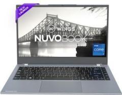 Wings Nuvobook Pro Aluminium Alloy Metal Body Intel Core i7 11th Gen 1165G7 WL Nuvobook Pro GRY Thin and Light Laptop