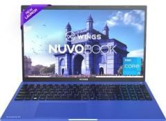 Wings Nuvobook S1 Aluminium Alloy Metal Body Intel Core i3 11th Gen 1125G4 WL Nuvobook S1 BLU Thin and Light Laptop