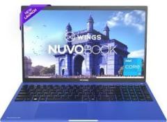 Wings Nuvobook S2 Aluminium Alloy Metal Body Intel Core i3 11th Gen 1125G4 WL Nuvobook S2 BLU Thin and Light Laptop
