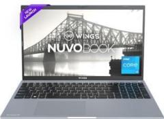 Wings Nuvobook S2 Aluminium Alloy Metal Body Intel Core i3 11th Gen 1125G4 WL Nuvobook S2 SLV Thin and Light Laptop