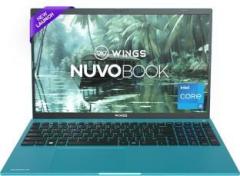Wings Nuvobook V1 Aluminium Alloy Metal Body Intel Core i5 11th Gen 1155G7 WL Nuvobook V1 GRN Thin and Light Laptop