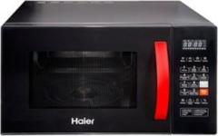 Haier 23 Litres HIL2302CRSH:IN/MWO/DL Convection Microwave Oven (Black)