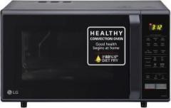 Lg 28 Litres MC2846BV Convection Microwave Oven (Black, Health Plus Menu and Stainless Steel Cavity More Hygienic More Durable)