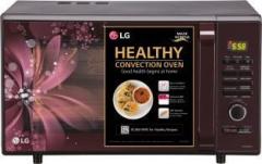Lg 28 Litres MC2886BRUM Convection Microwave Oven (Black, Diet Fry and 360 Motorised Rotisserie for crispy and tasty bar be que recipes)