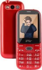 Iair Basic Feature Dual Sim Mobile Phone with 2800mAh Battery, 2.4 inch Display Screen, 0.8 mp Camera in Glossy Colors and Textured Back
