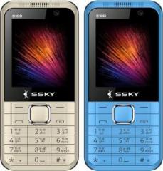 Ssky S100 Combo of Two Mobiles