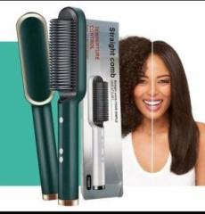 Ashita Hair Straightener Brush, Hair Styler, Straightener machine Brush Electric Hair Straightener Brush Straight Quick Iron Hot Comb Hair Straightener Hair Straightener