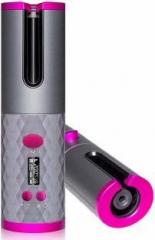 Cloudmall USB Rechargeable Automatic Wireless Electric Hair Curler L/R Rotating Curler Electric Hair Curler