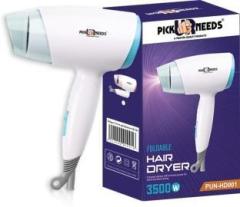 Daily Needs Shop High Quality 3500W Foldable Hair Dryer With Heat & Cold Setting Hair Dryer