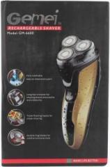 Gemei GM 6600 Rechargeable Shaver For Men