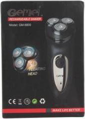 Gemei GM 6800 Rechargeable Shaver For Men