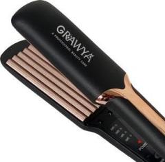 Grawya Professional Hair Crimper With 4 X Protection Coating Electric Hair Styler