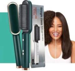 Hexagear Hair Styler, Curler, Straightener Machine Straightener With 5 Temp Control Comb Hair Straightener