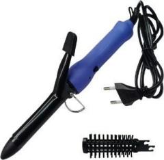 Jmd 28cm Silk Smooth Women Lady Professional Ceramic Anti Static Curl Curling Make Travel Curling Iron Rod Brush Anti scald Curling Wand Waver Maker Roller Styling Tool 45W Electric Hair Curler