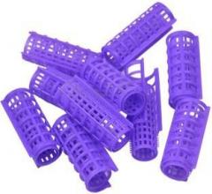Liqon 10 Pcs Plastic Rollers and Stylers BC1008 Large Hair Curler