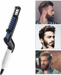 Mobileaddaa Men Quick Beard Straightener Hair Comb Hair Straightener