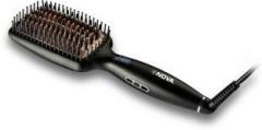 Nova NHS 904 Heated Straightening Brush Hair Straightener