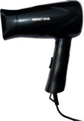 Perfect Nova PN 113 Black Silky Shine Hot And Cold Foldable Hair Dryer