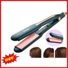 Pink Tokri A02KM9826 Kemei Professional High Performance Hair Crimper Hair Styler Model 9826 102 Hair Styler