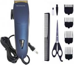 Profiline GM812 Bluel Corded Hair Clipper With Titanium Blade Runtime: 45 min Trimmer for Men & Women