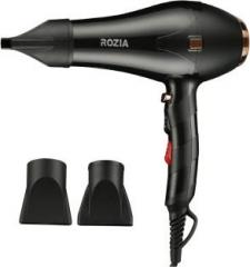 Rozia Hair Dryer with Anti Frizz Ionic Conditioning | Extra Fast & Powerful Heat Blow Dryer | Compact/Lightweight Blow dryer | Salon Grade Electric Hair dryer for Women & Men HC8305 Hair Dryer