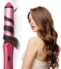 Scrollzone youthfull 2 in 1 2 in 1 Essential Pink Combo Beauty Set Hair Straightener and Curler for Women Hair Straightener