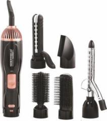 Sheffield Classic 5 in 1 Hair Styler set, Curler, Straightener, half brush, comb, drying nozzle Electric Hair Styler